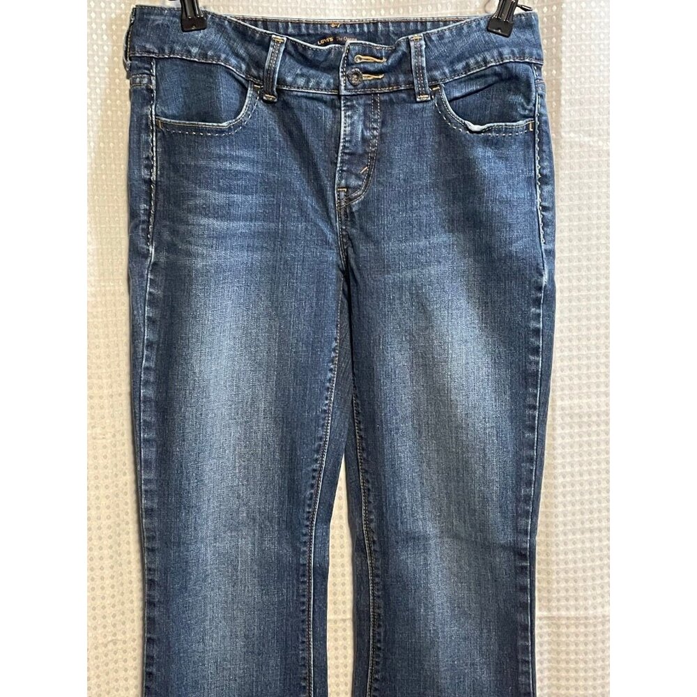 Levi's jeans womens 6 526 Slender bootcut stretch 27 x 30 blue - Picture 11 of 13